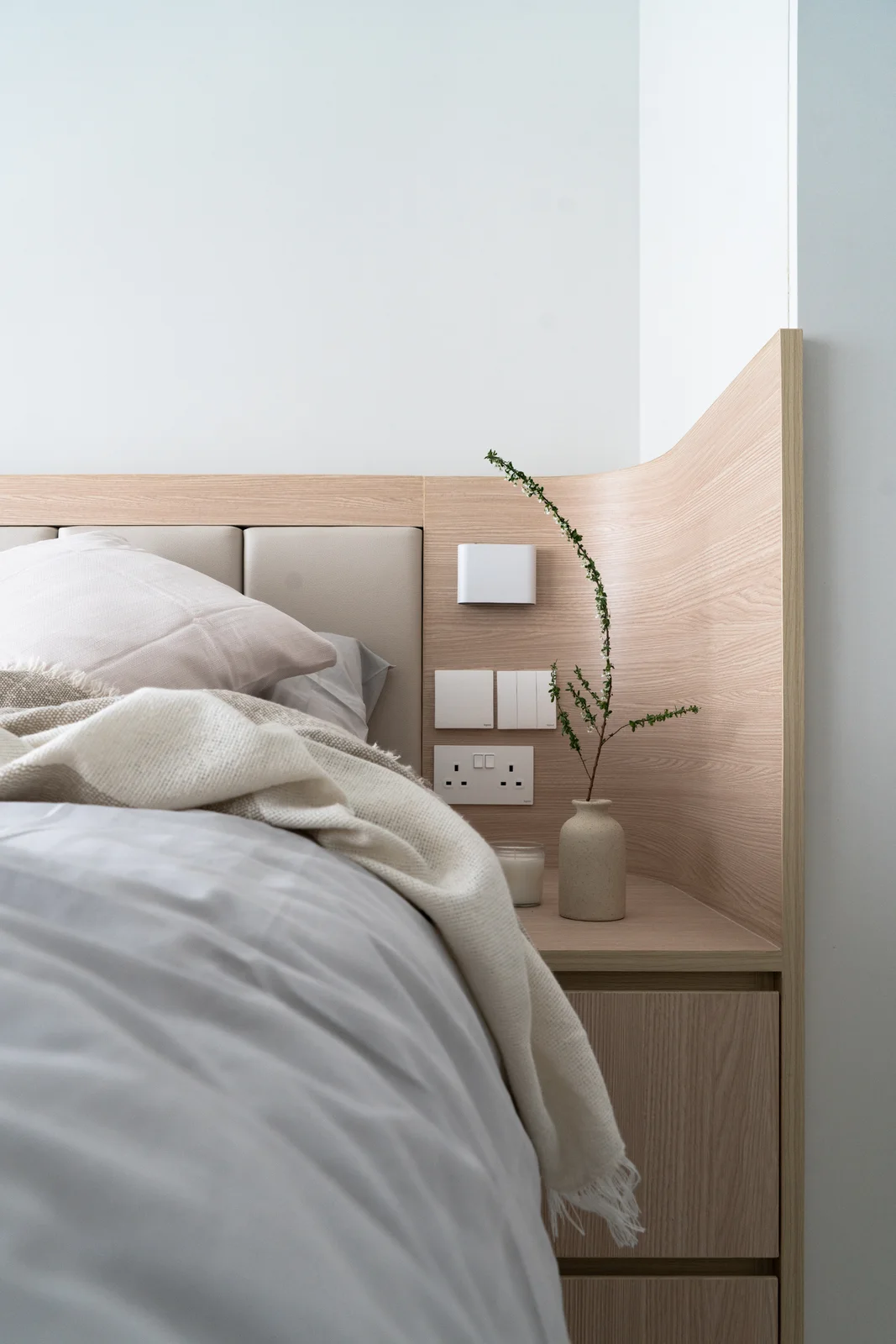 Celestial Heights — Bedside ledge
