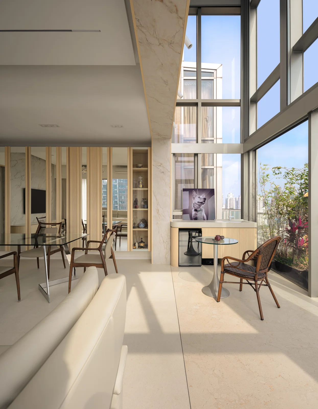 La Grove — Double-height glazing