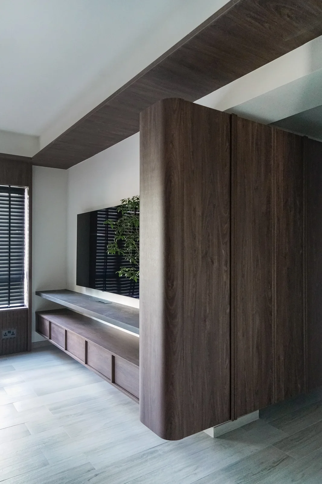 Malibu Garden — TV joinery