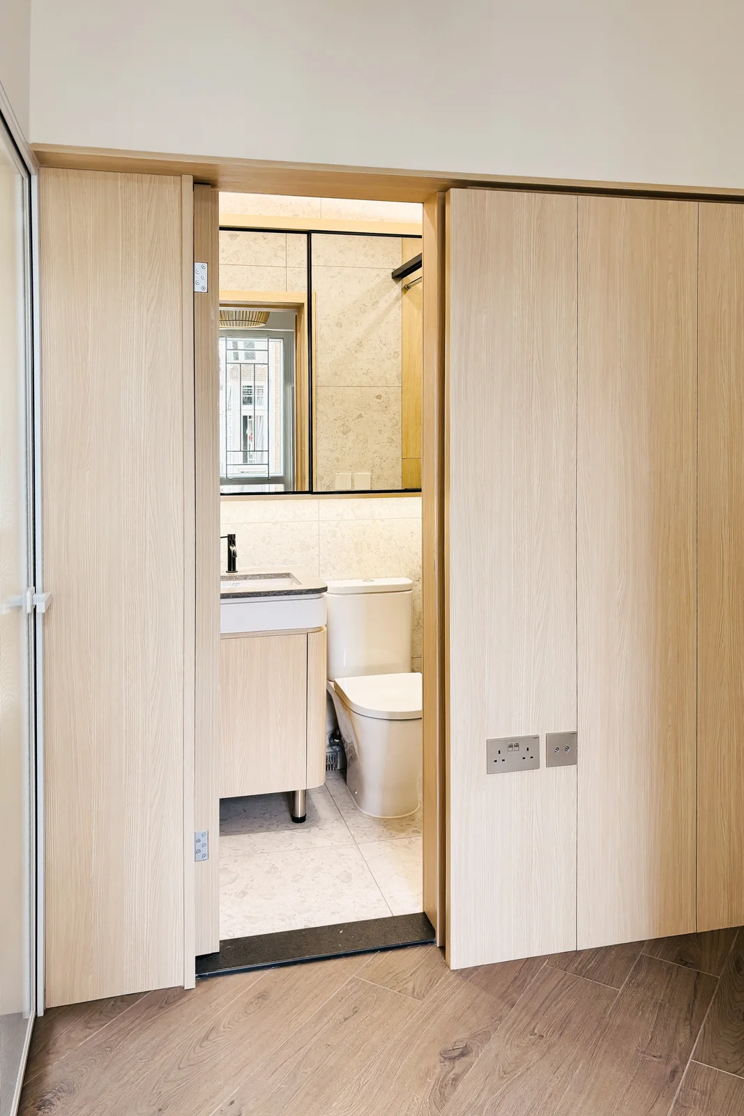Tsing Yi Garden — Bathroom doorway